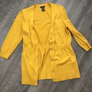Ann Taylor Sweaters - Ann Taylor Mustard Cardigan Ann Taylor Sweaters - Ann Taylor Mustard Cardigan